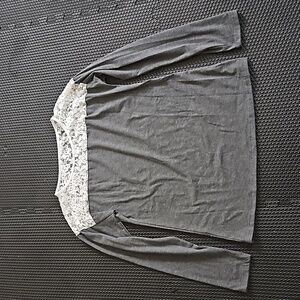 Women's lace top long sleeve
